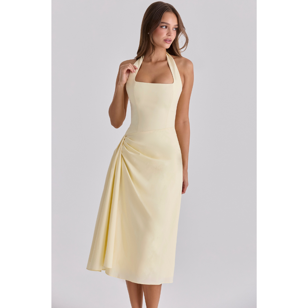 WHITNEY MIDI DRESS