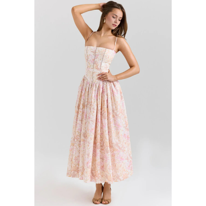 FLORAL MAXI DRESS