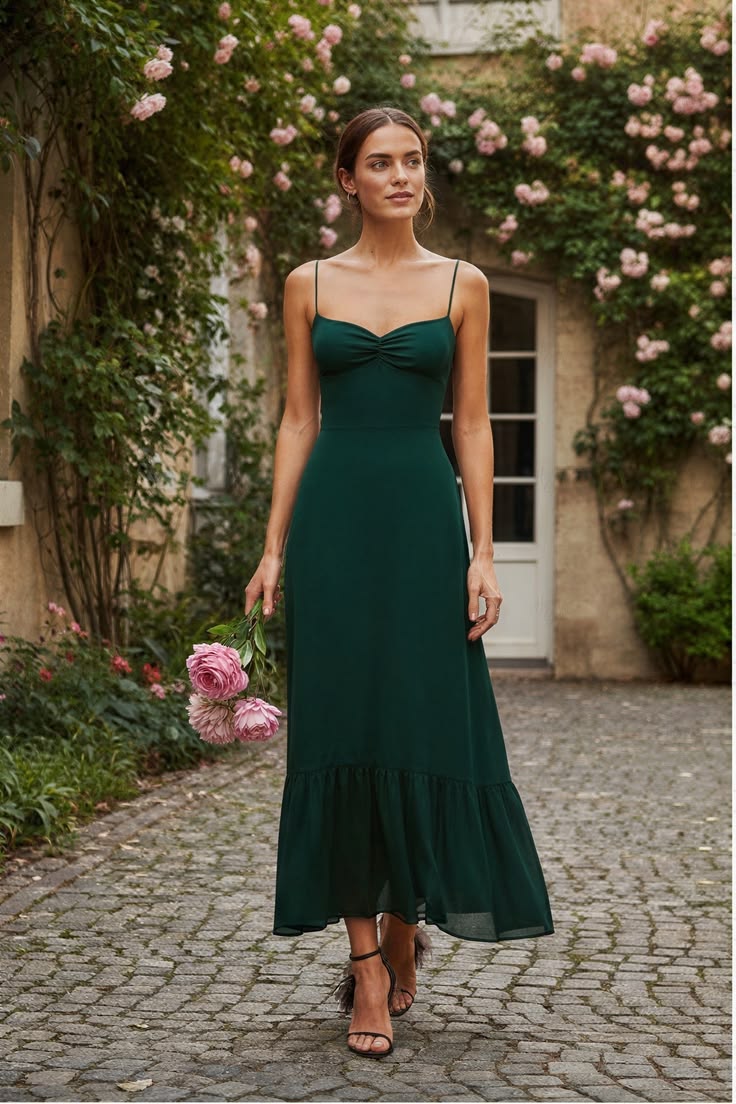 Exquisite Retro-inspired A-Line Maxi Dress Featuring a Stylish Halter Neck and Flattering Cinched Waist