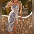 Lucerne Silk Twill Midi Dress