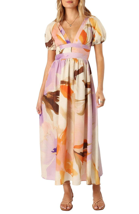 Petal & Pup Christoff Floral Print Maxi Dress at Nordstrom Rack, Size X-Small