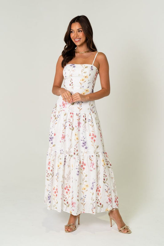 Fleur Floral Print Maxi Dress - AU 14 / Floral