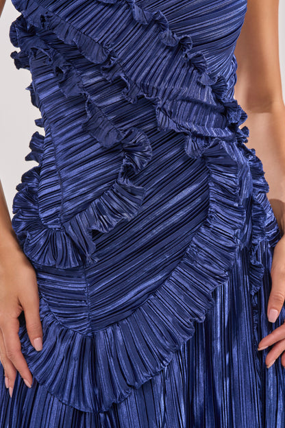Celeste Ruffle Midi Dress