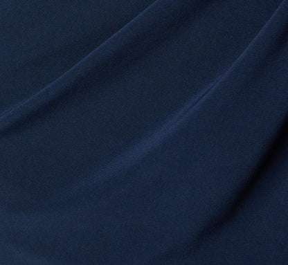 Midnight Adrianna Navy Rosette Wrap Dress