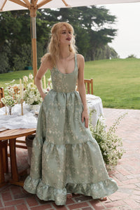 Sage Baroque Floral