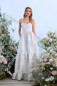 Sky Windsor Brocade