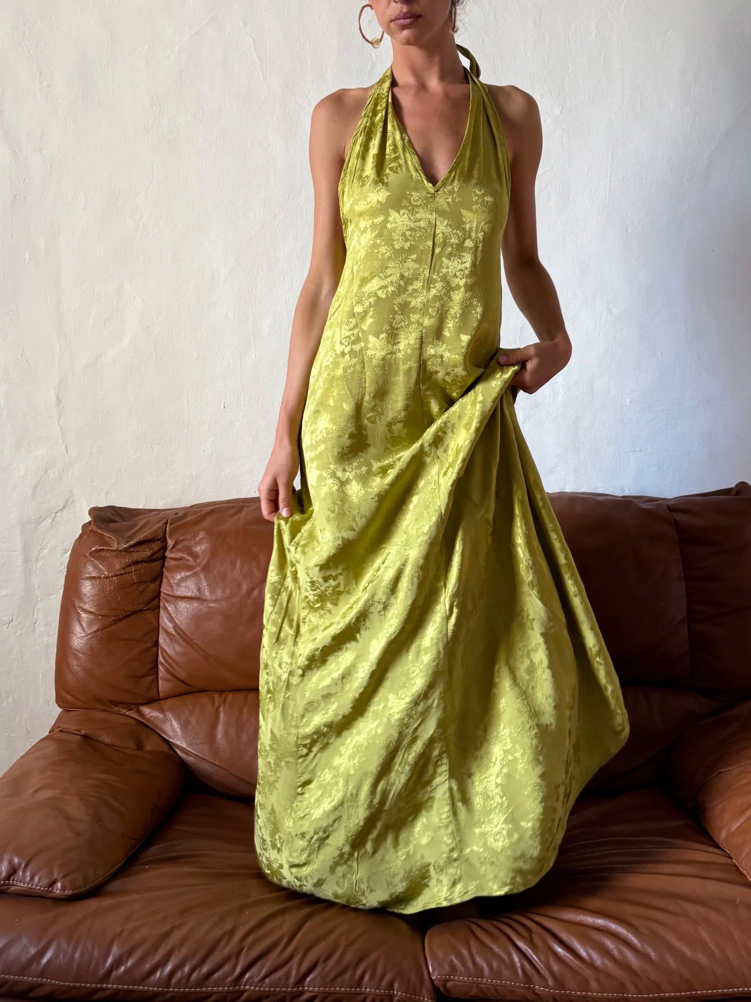 Allegra Crepe Midi Dress