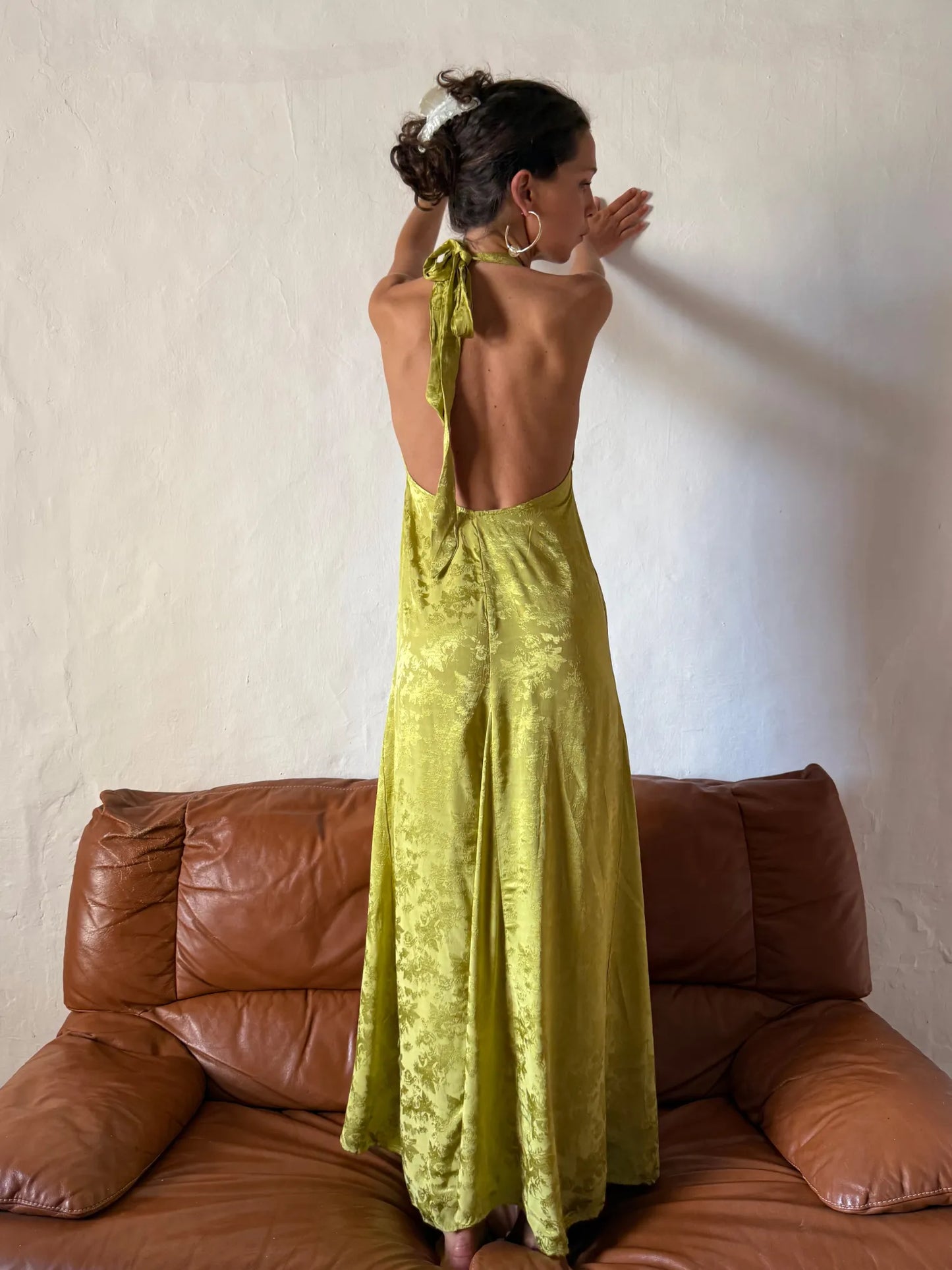 Allegra Crepe Midi Dress
