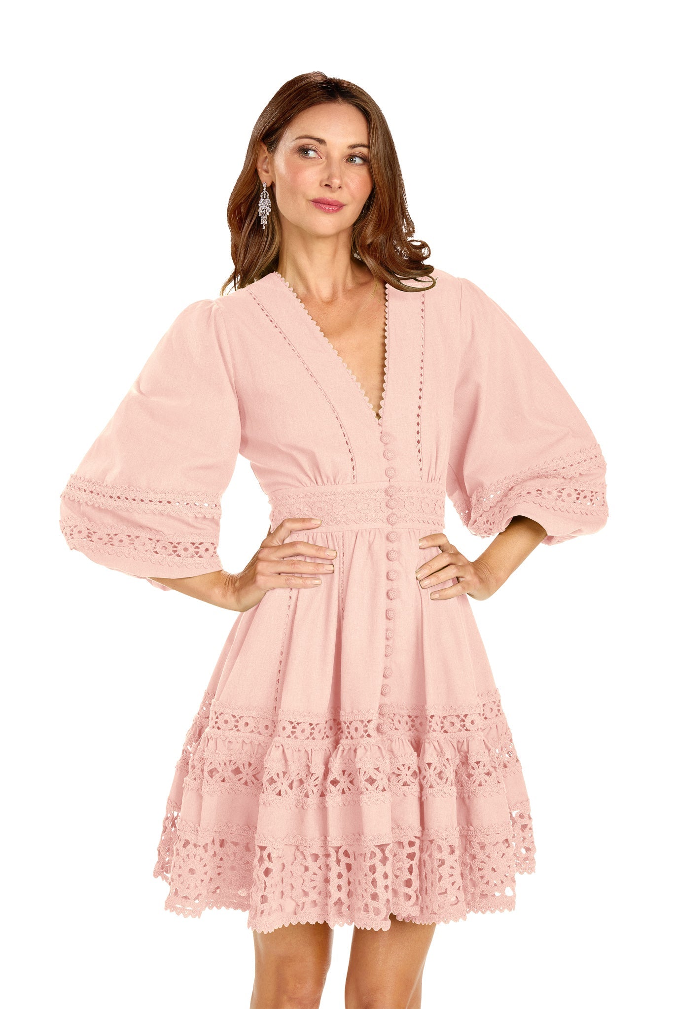 Piero Silk Charmeuse Dress