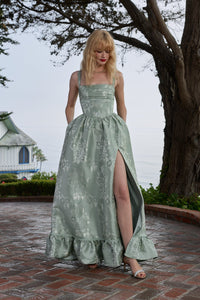 Sage Baroque Floral