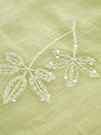 LemonGreen Margot Sequin Slip Dress