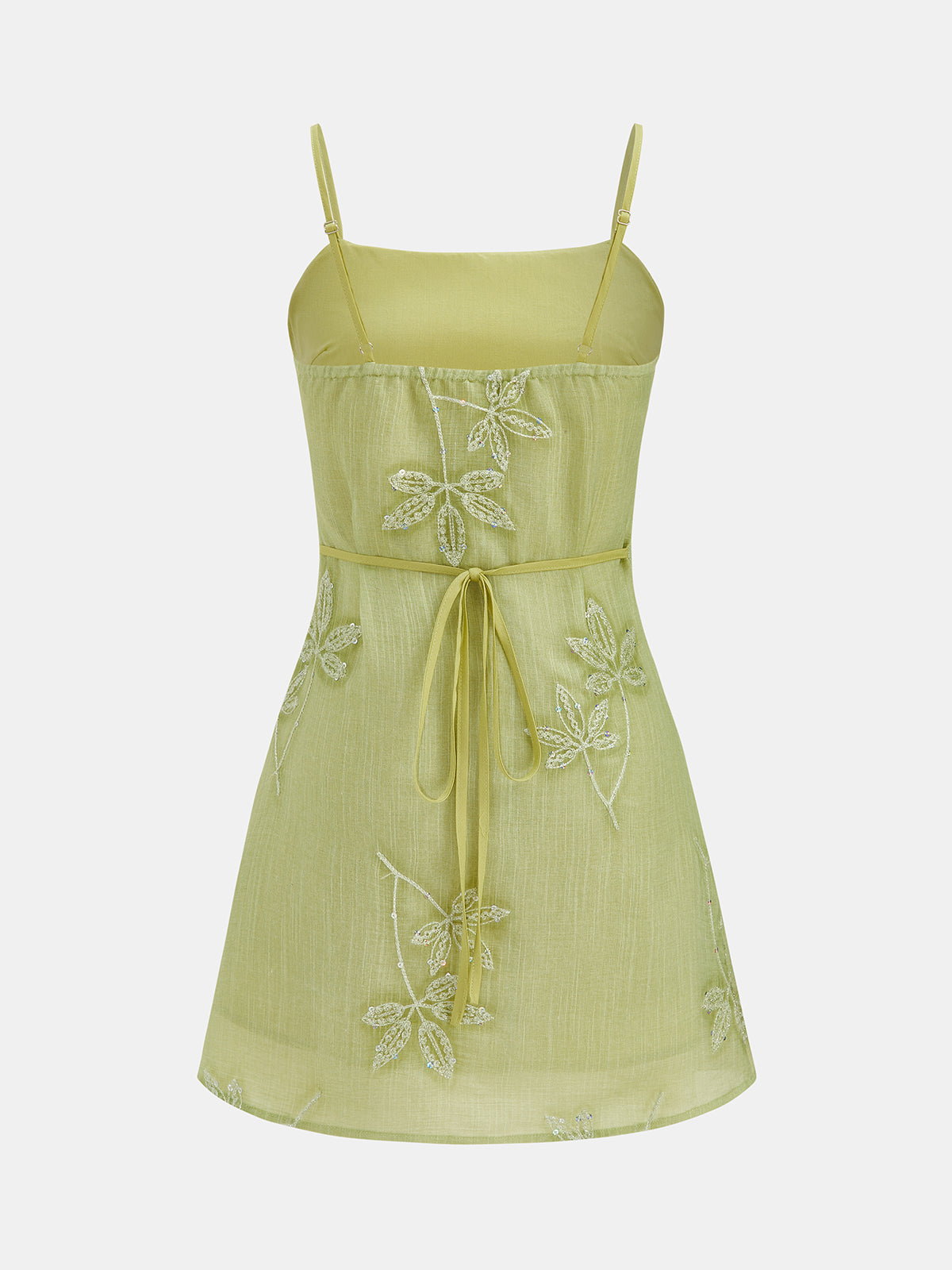 LemonGreen Margot Sequin Slip Dress