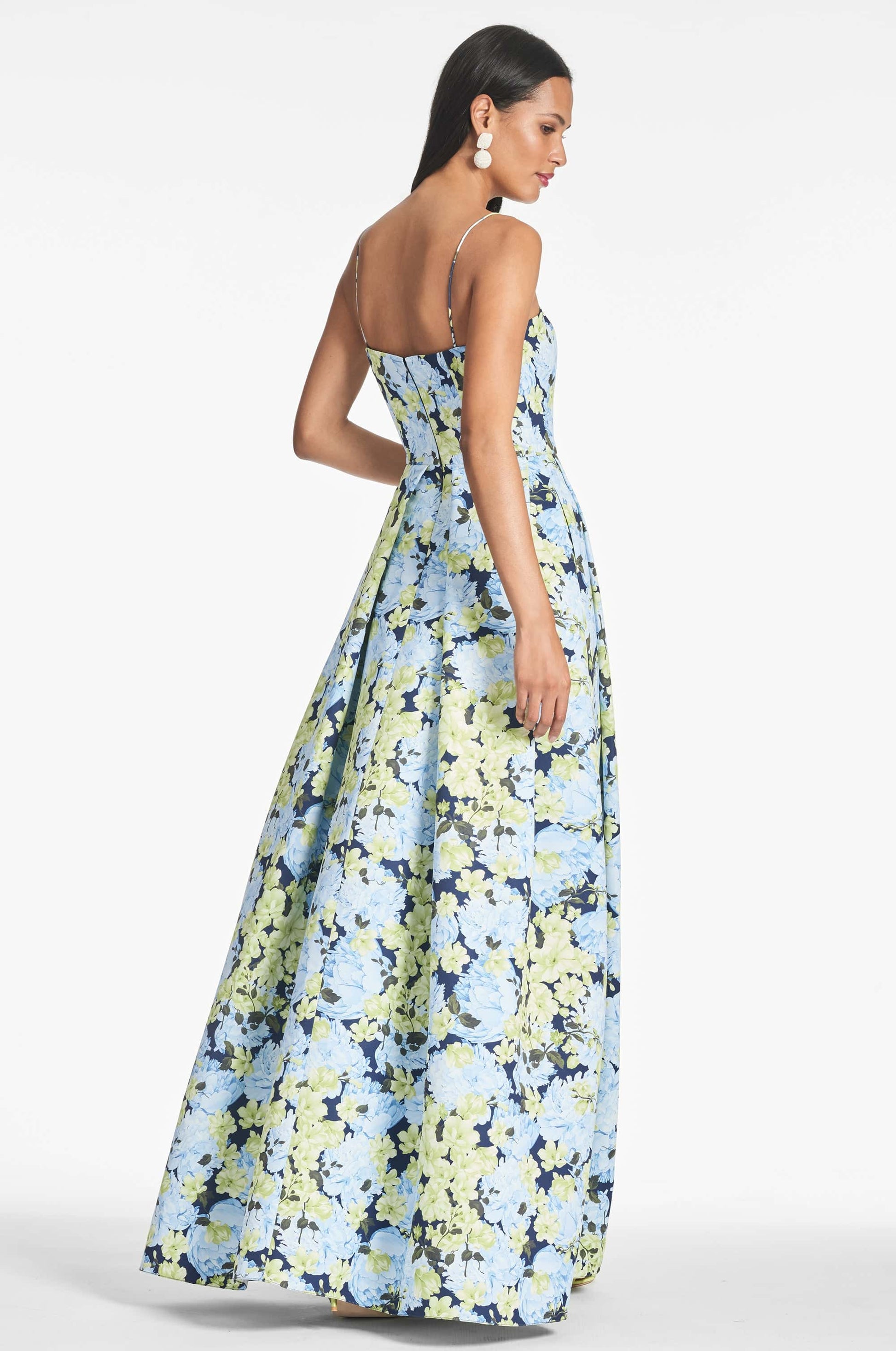 GARDEN CLUB Beau Sapphire Rose Gown