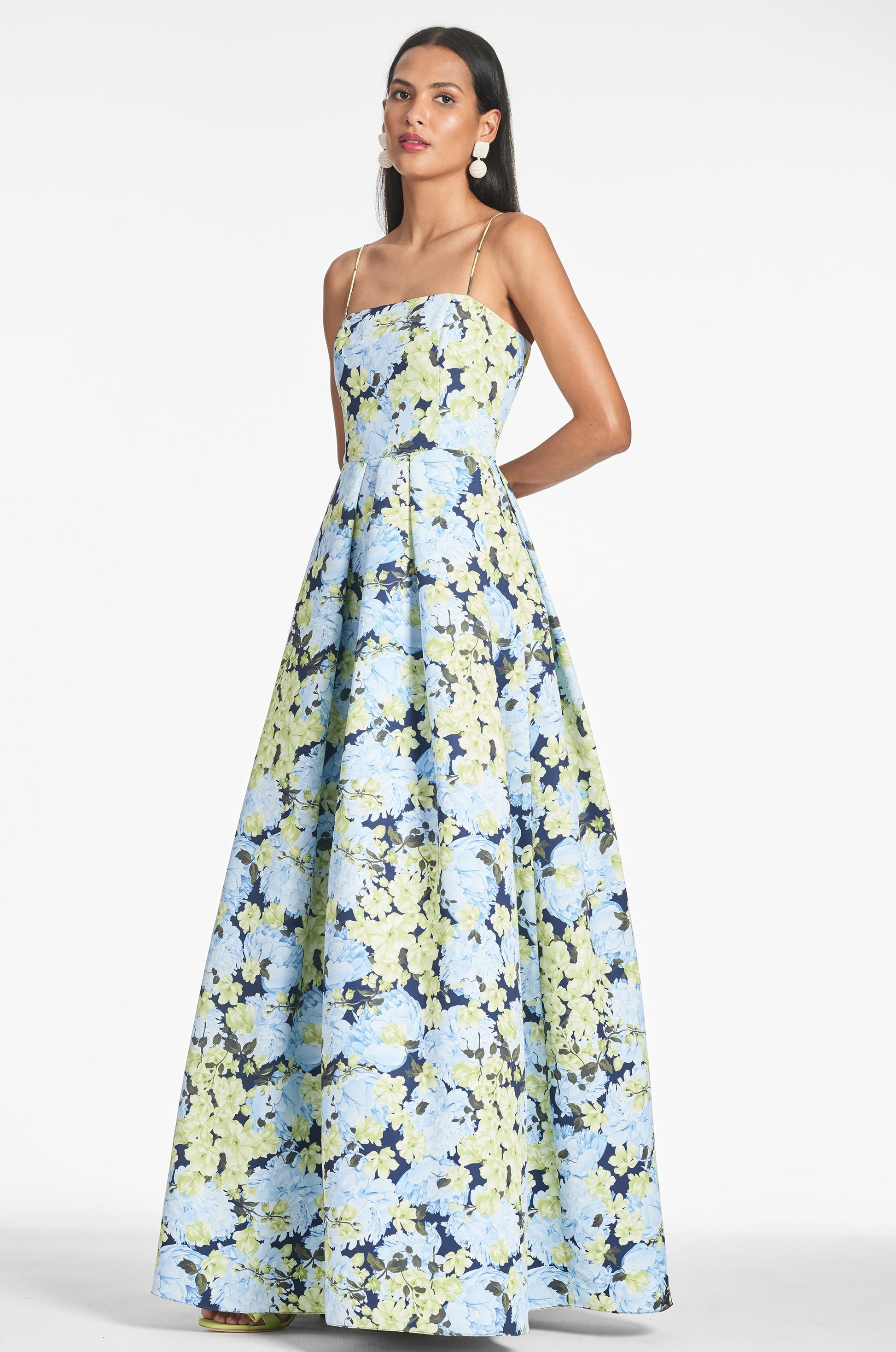 GARDEN CLUB Beau Sapphire Rose Gown