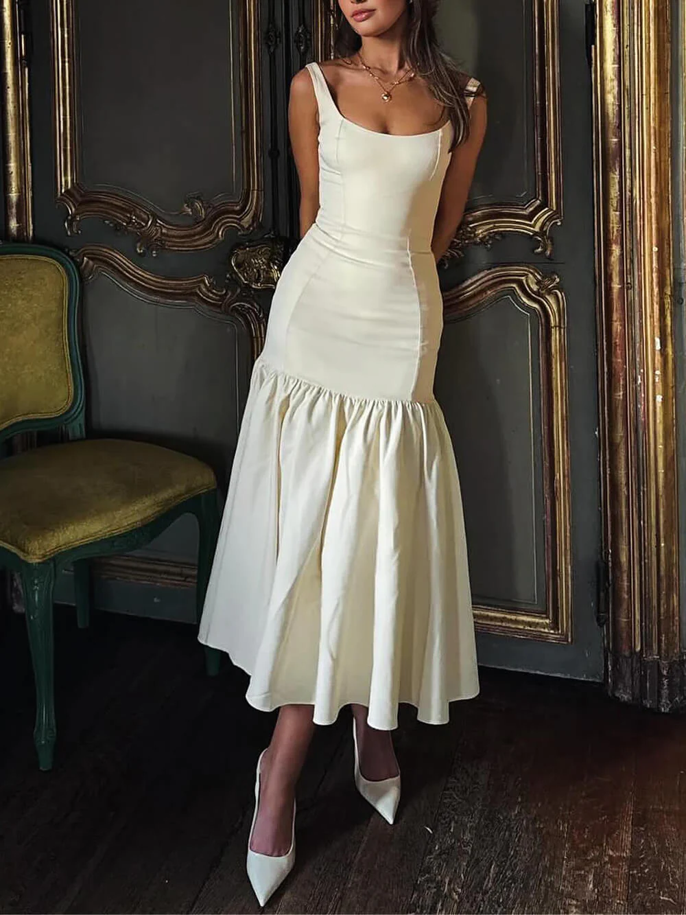 AS PHOTO Arabella Mermaid Ruffle Formal Gown