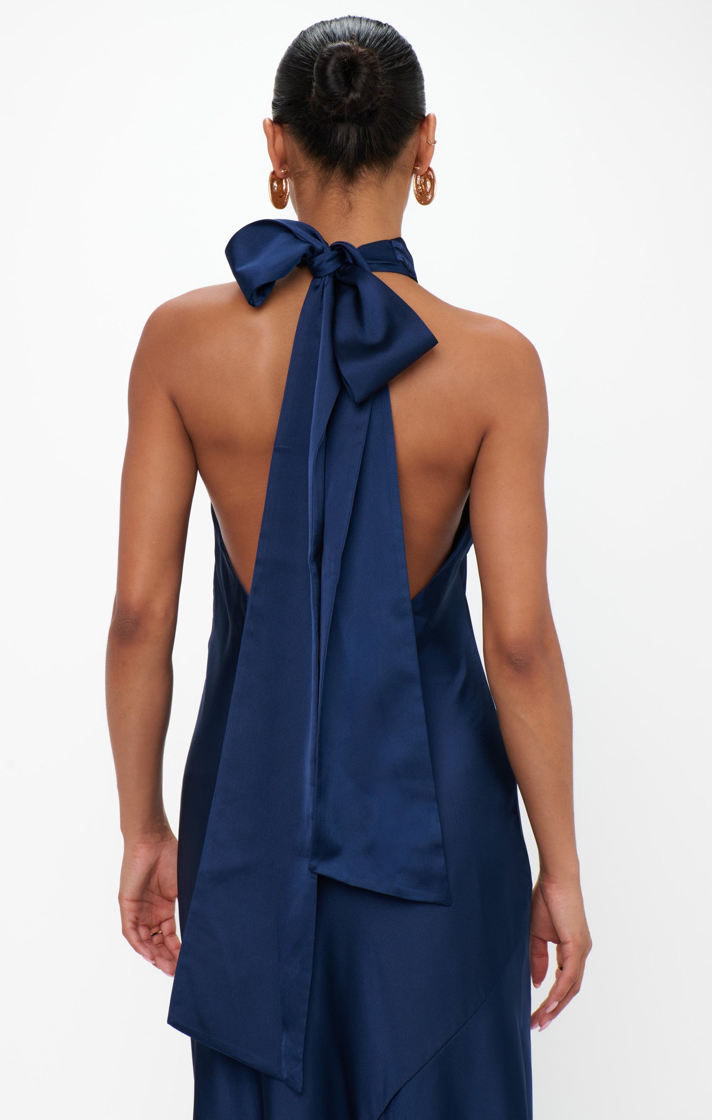 Lisette Luxe Satin Maxi Dress