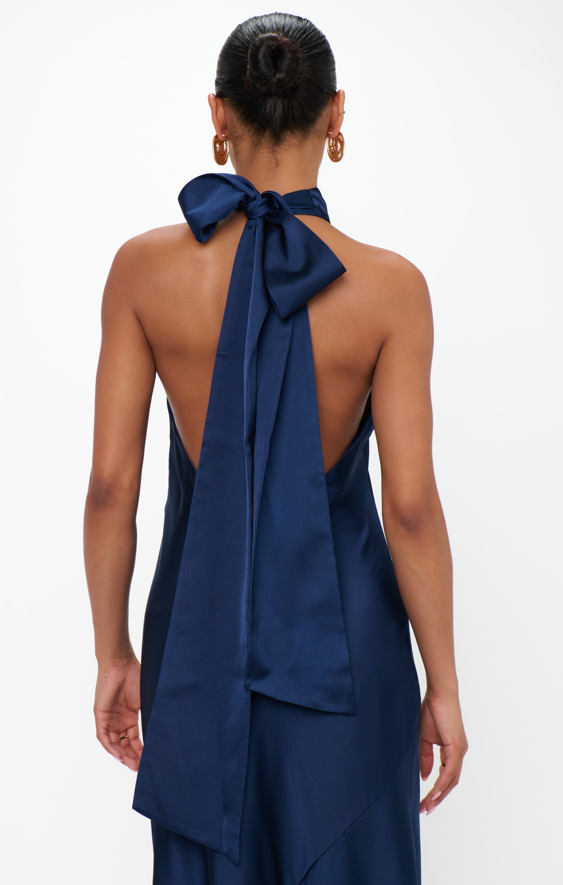 Lisette Luxe Satin Maxi Dress