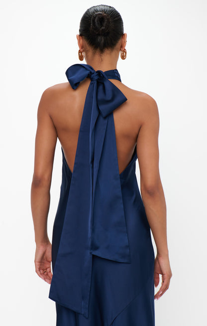 Lisette Luxe Satin Maxi Dress