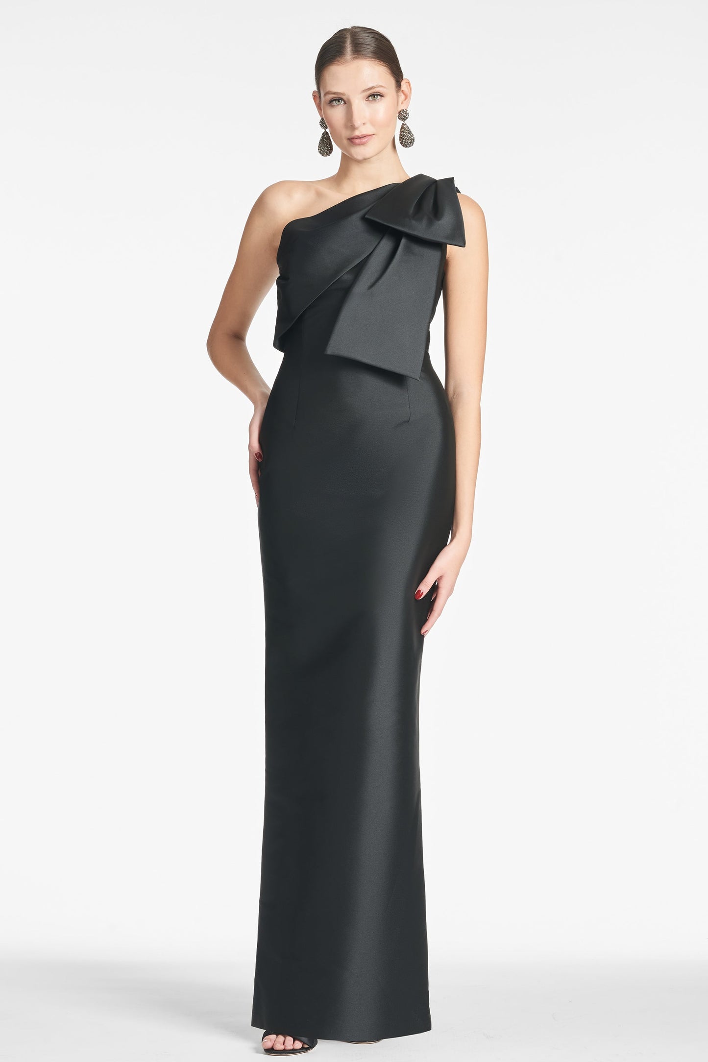 BLACK Bonnie Evening Gown in Night Sky