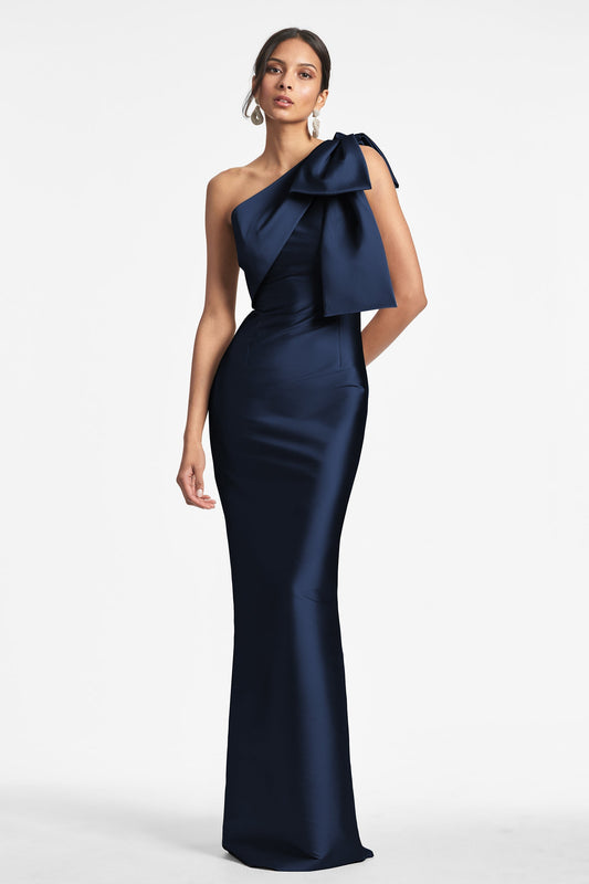 NIGHT SKY Bonnie Evening Gown in Night Sky