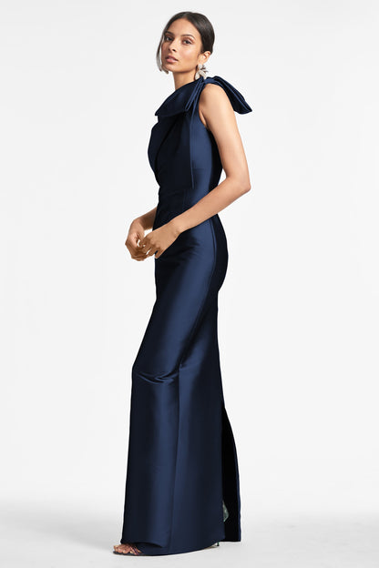 NIGHT SKY Bonnie Evening Gown in Night Sky