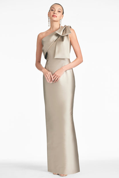 PEWTER Bonnie Evening Gown in Night Sky