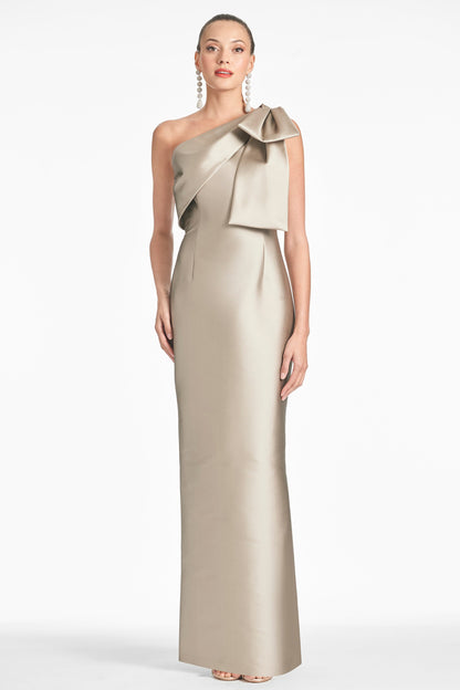 PEWTER Bonnie Evening Gown in Night Sky