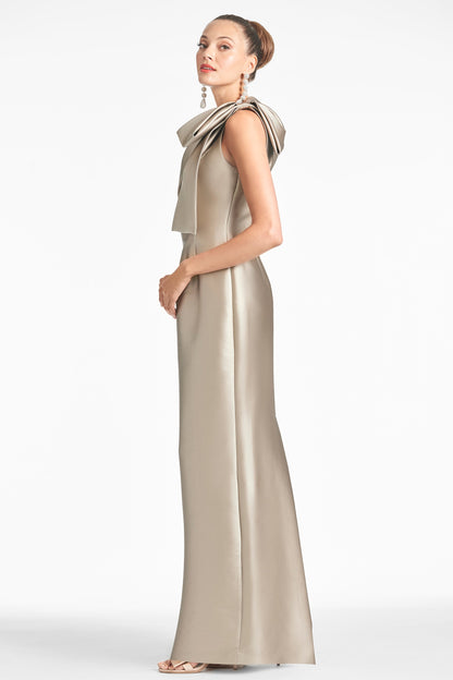 PEWTER Bonnie Evening Gown in Night Sky