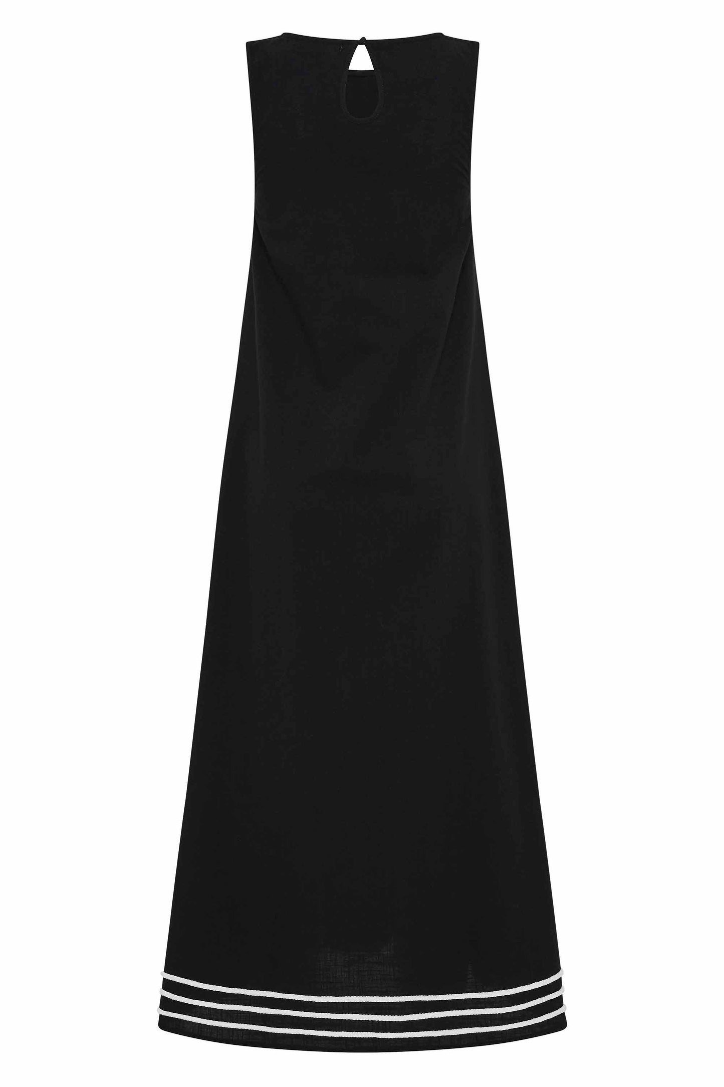 Nero Margot Silk Charmeuse Dress