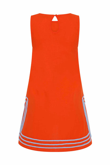 Spritz Margot Silk Mini Dress in Spritz