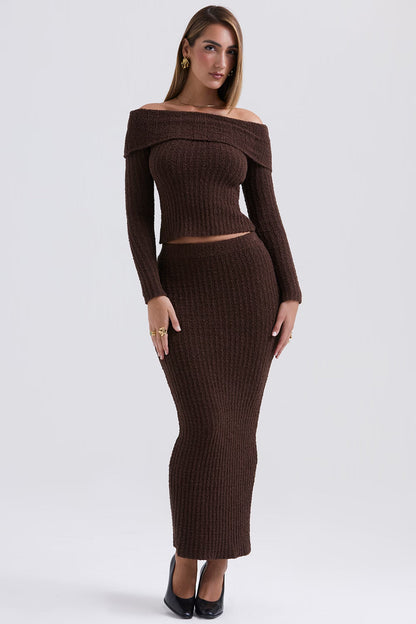 NYALA KNIT MAXI SKIRT
