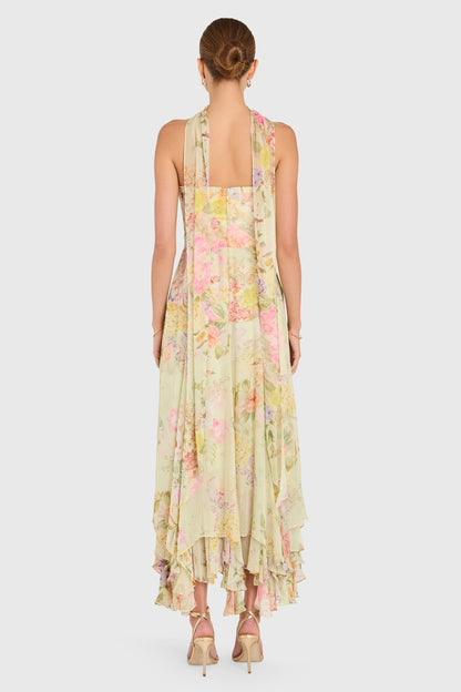 Whistledown Monterey Linen Dress with Scarf