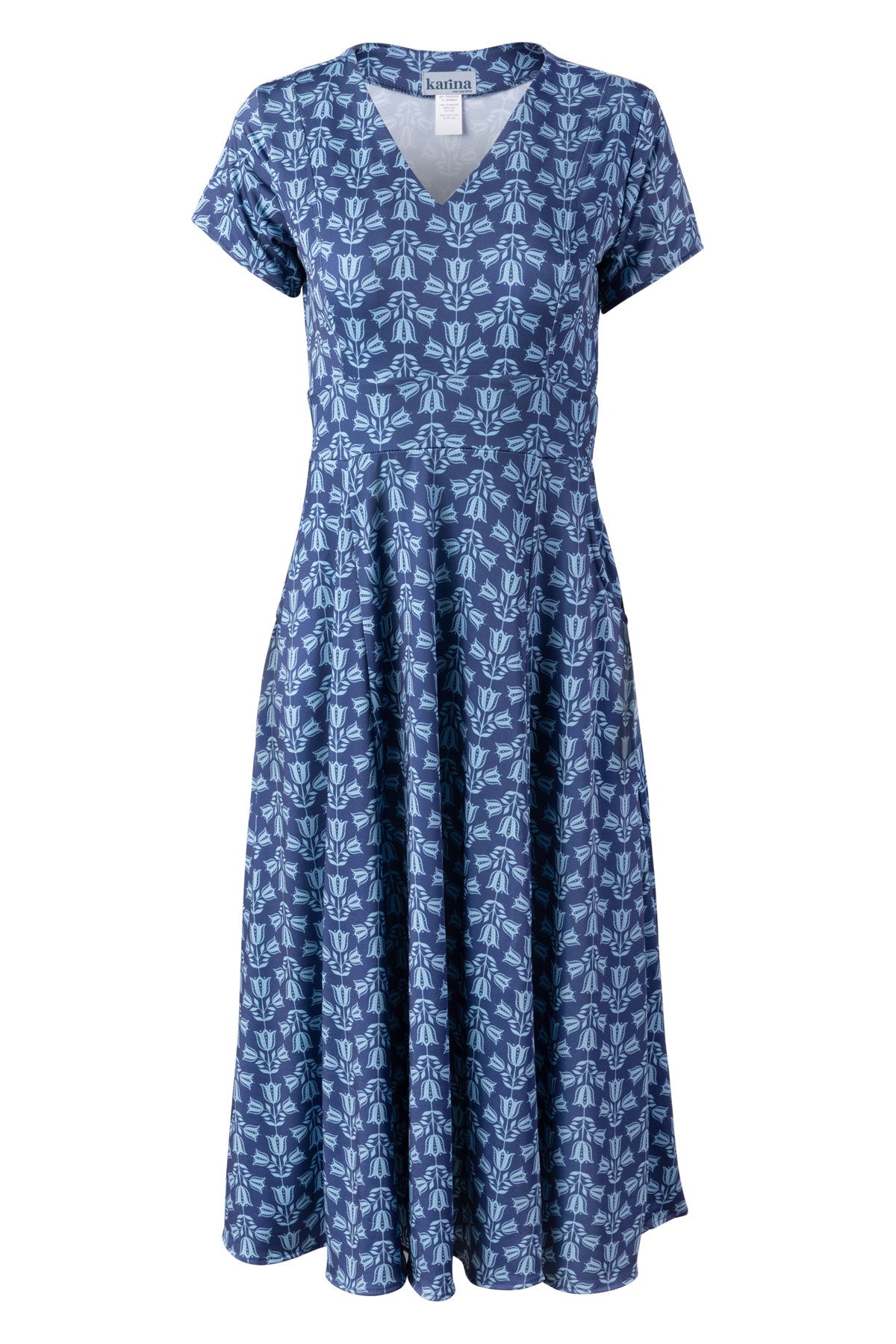 Folk Tulip Cecelia Crimson Midi Dress