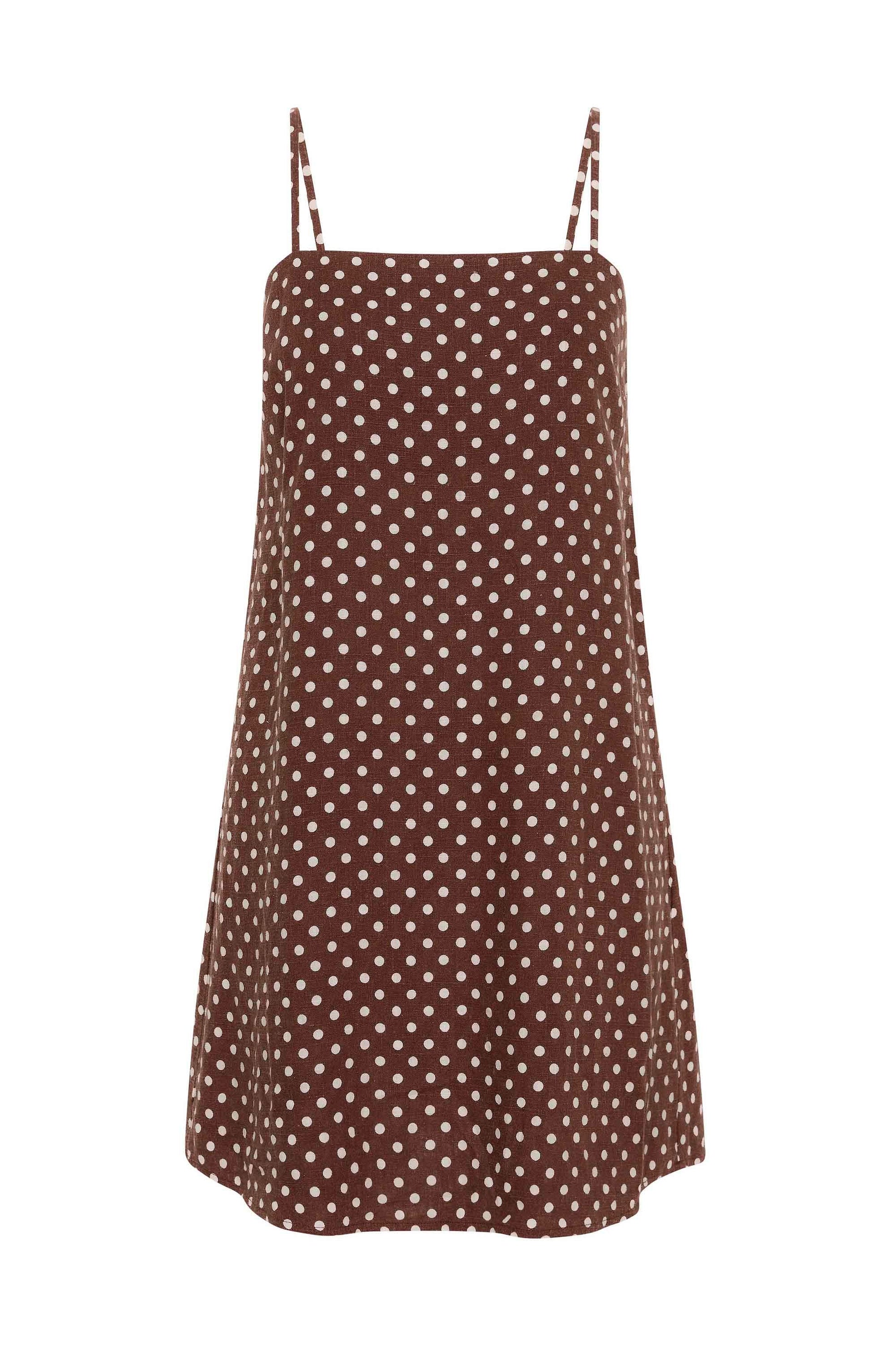 Sokolata Clara Linen Midi Dress