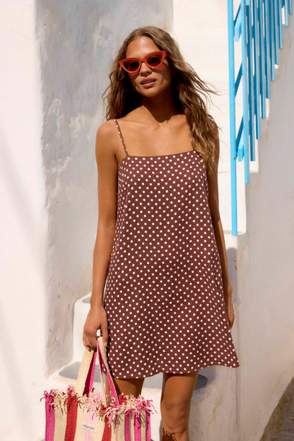 Sokolata Clara Linen Midi Dress