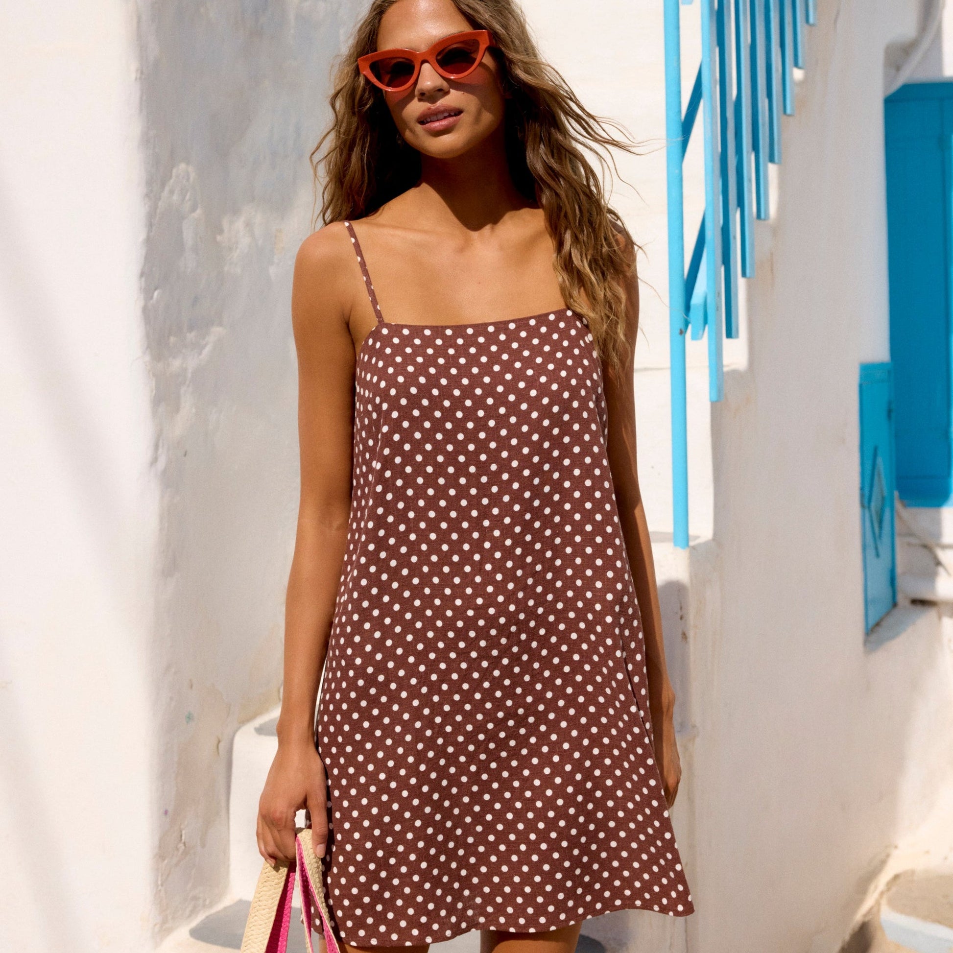 Sokolata Clara Linen Midi Dress