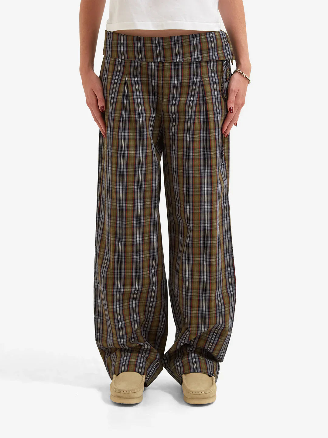 Checked Fia Trouser