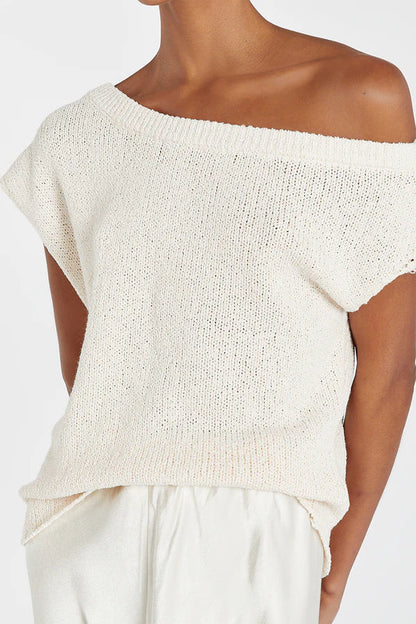 NATURAL KNIT TOP