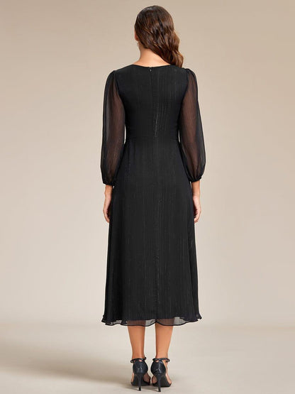 Dark Green Ember Twist Knot Evening Dress