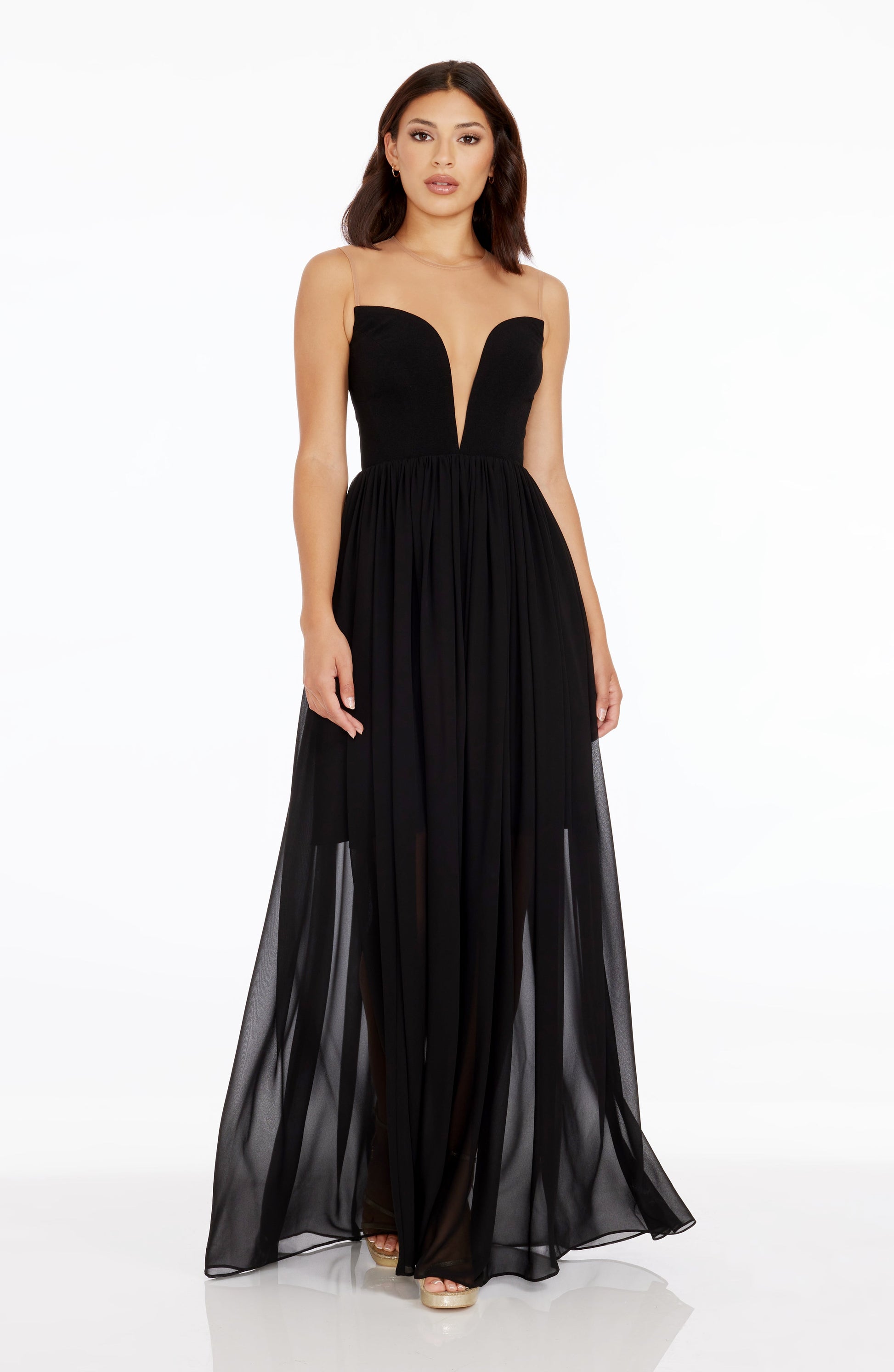 LAVENDER Eleanor Silk Gown