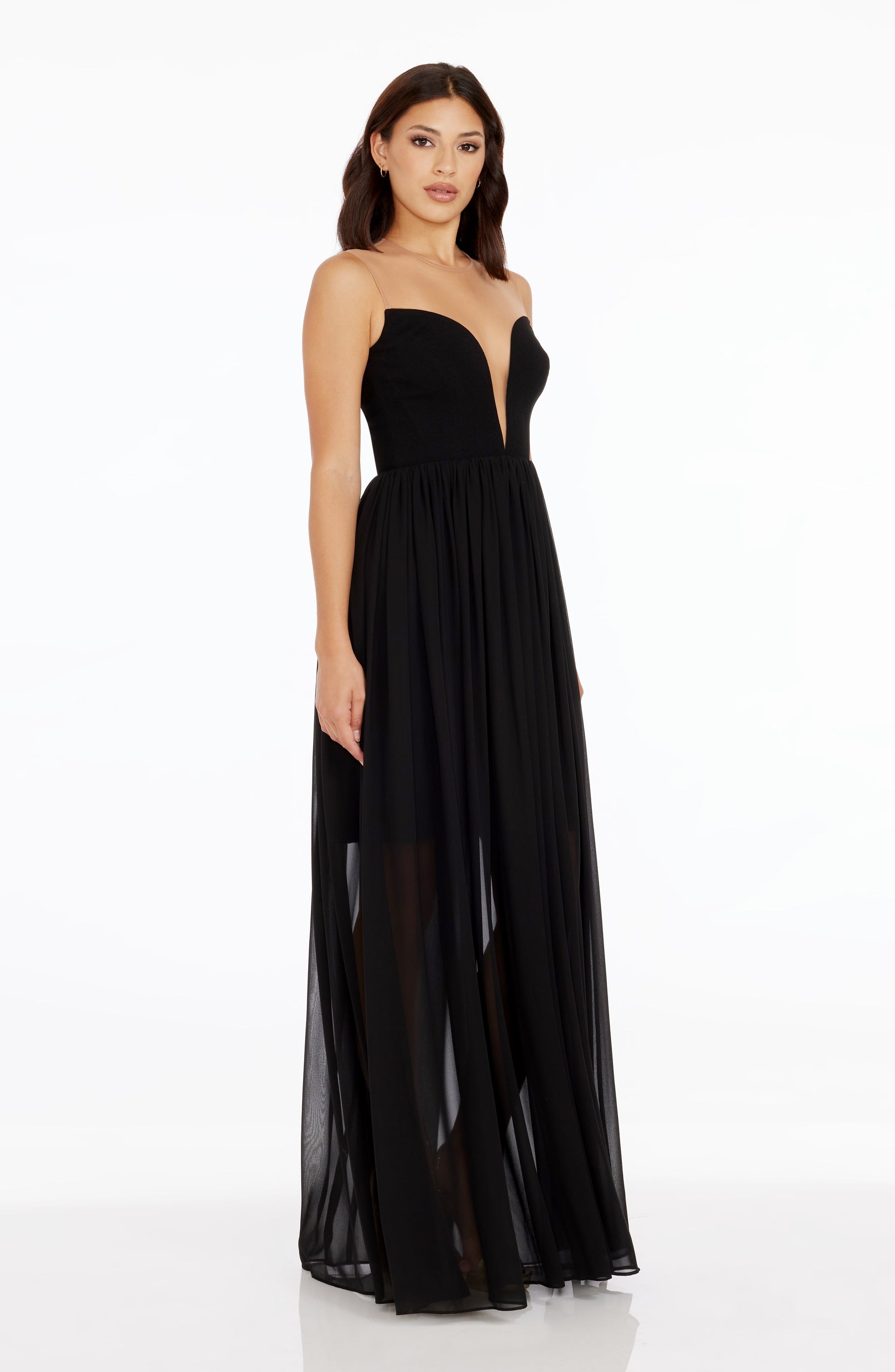 GARNET Eleanor Silk Gown