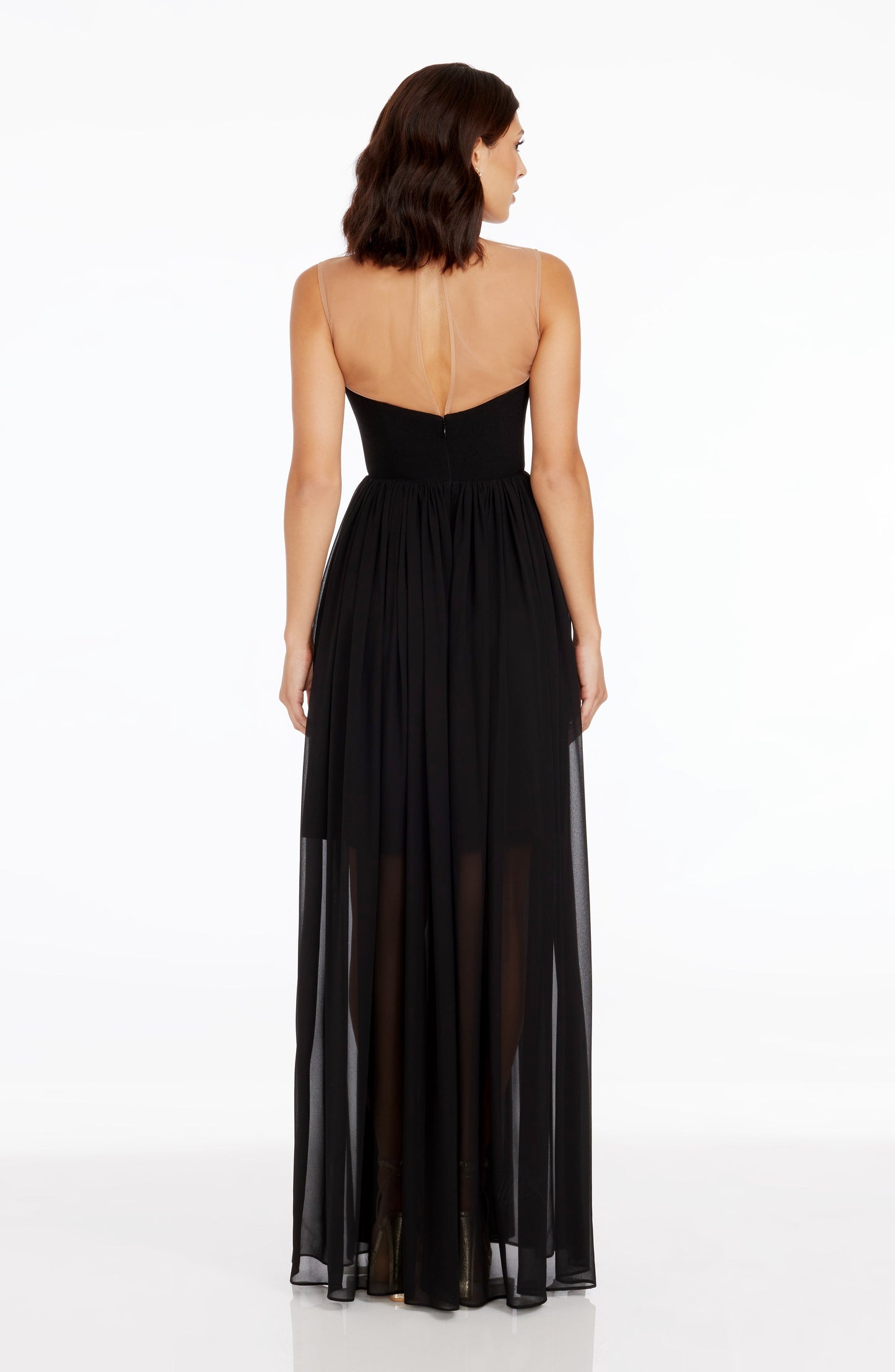 BLACK Eleanor Silk Gown