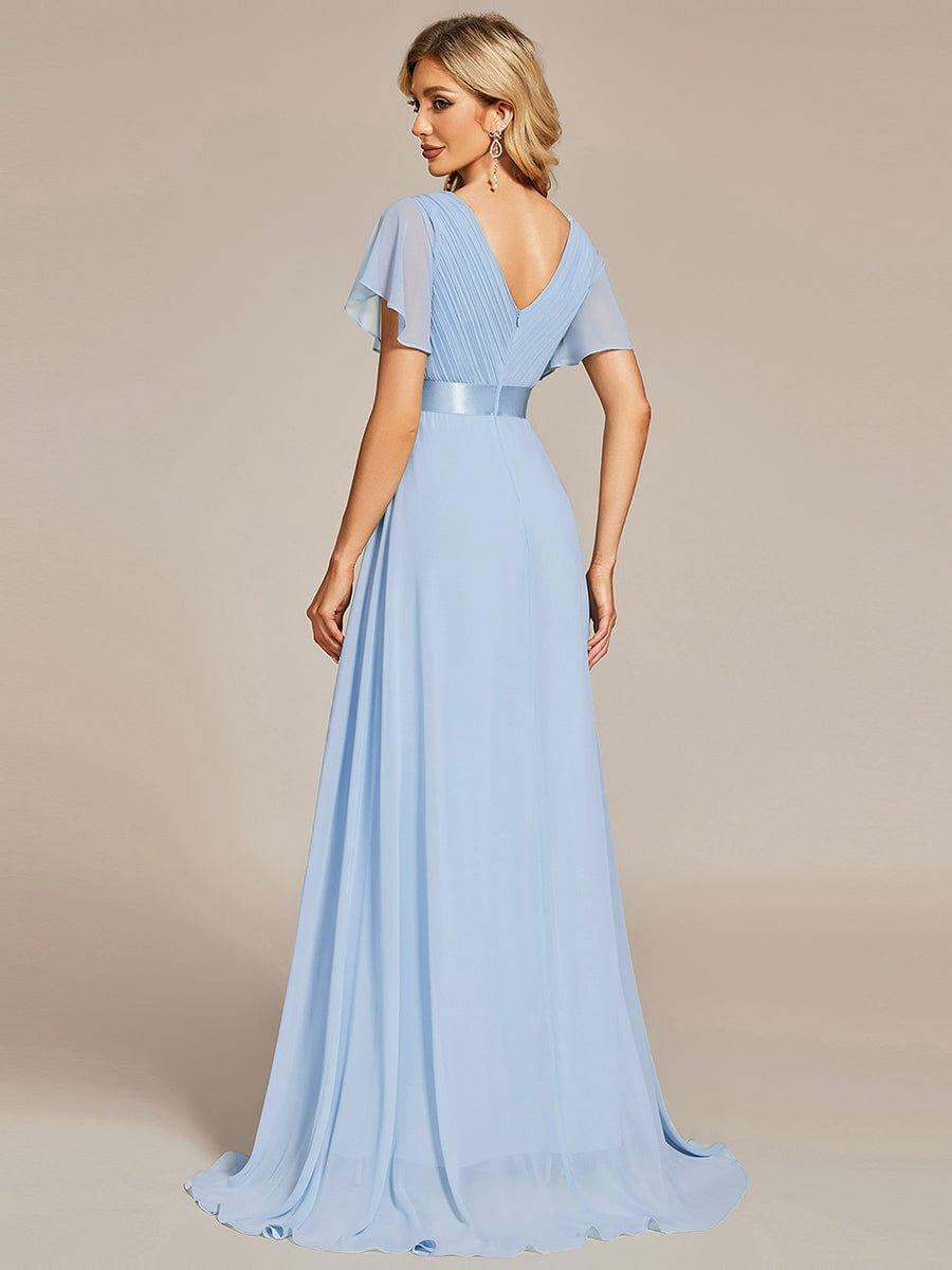 Brandied Melon Celestine Empire Waist Bridesmaid Dress