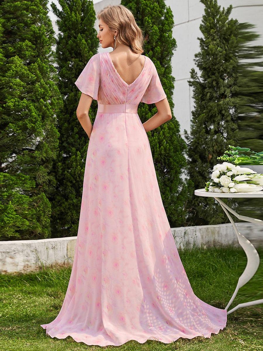 Vermilion Celestine Empire Waist Bridesmaid Dress
