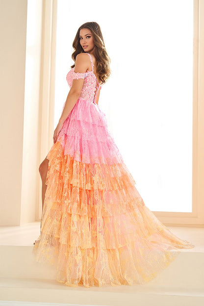 Berry Sorbet Ellie A-Line Mikado Formal Gown