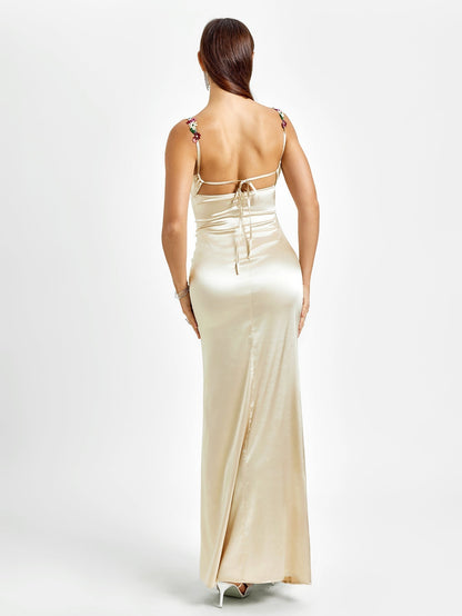 MARIA SATIN GOWN