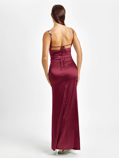 MARIA SATIN GOWN