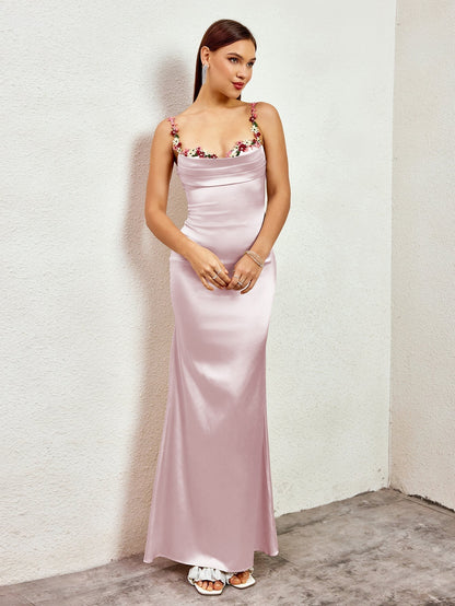 MARIA SATIN GOWN