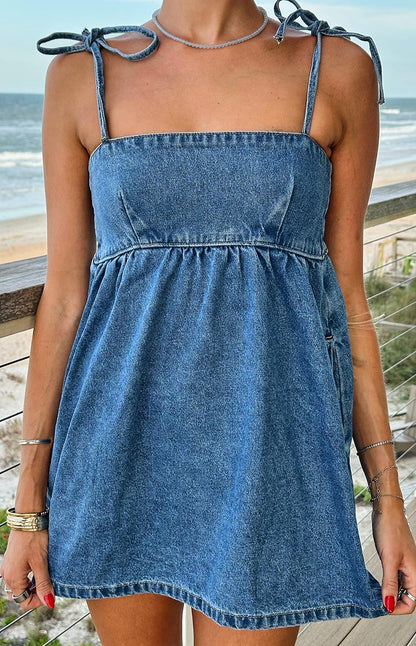 Ethel Denim Mini Dress
