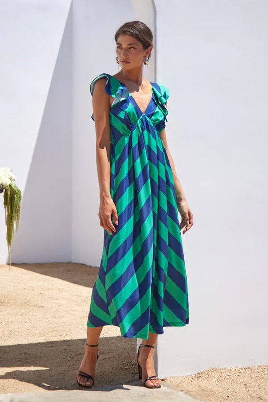 Melani Crepe Midi Dress